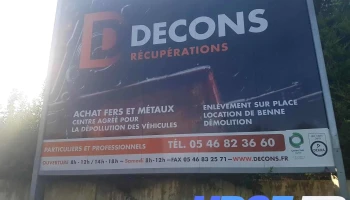 Decons Atlantique site d'Echillais Saint Agnant - 17620 Échillais
