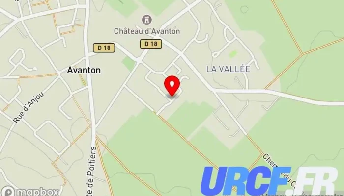 2 Rue De Bretagne Avanton 86170 -  Carte - Avanton