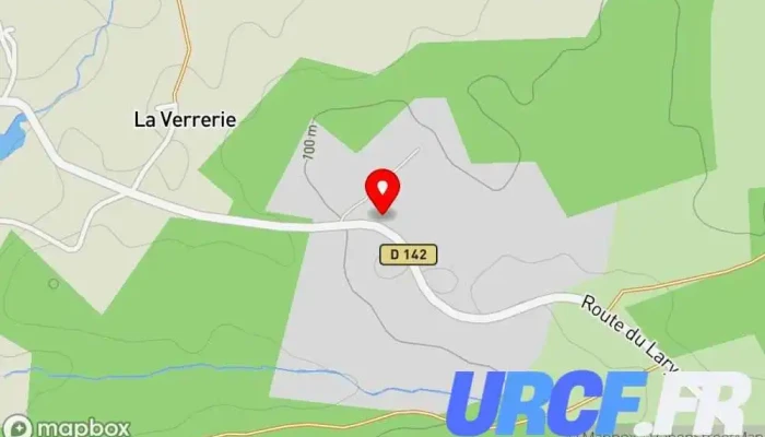 Bois -  Des Rentes Imerys Carte - Chevanceaux