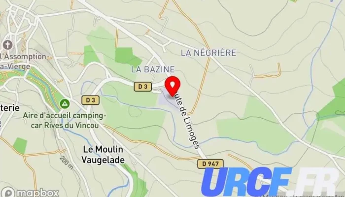 Bureau Materiaux -  Carte - Bellac