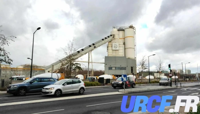 Centrale à béton Clichy Unibéton - 92110 Clichy