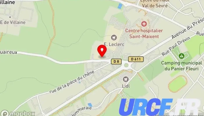 Eleclerc Jardi Azay Le Brule Carte - Azay-le-brûlé