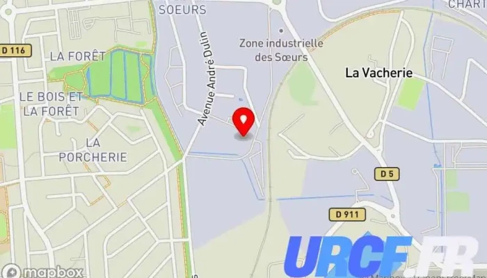 Frans Bonhomme Rochefort -  Carte - Rochefort