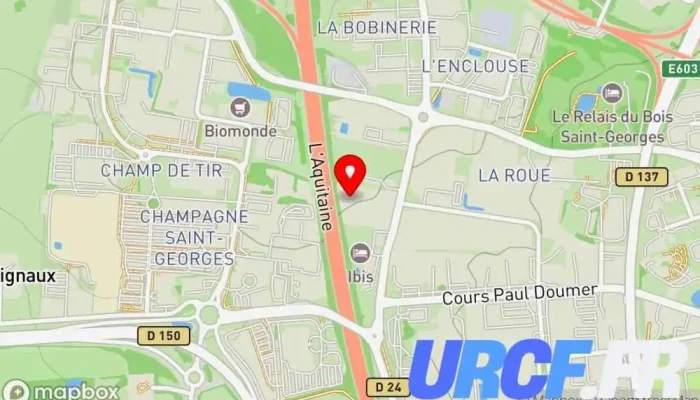 Frans Bonhomme Saintes -  Carte - Saintes