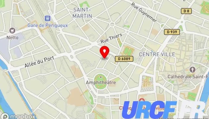 Gedimat -  Carte - Périgueux