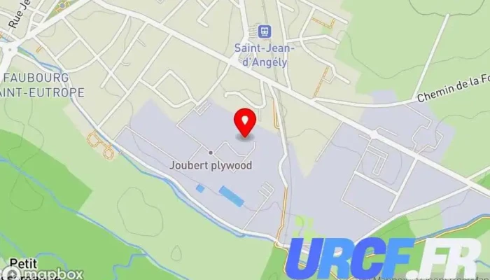 Joubert Saint -  Jean Dangely Carte - Saint-jean-d'angély