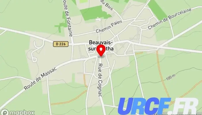 Martin Pierre -  Carte - Beauvais-sur-matha