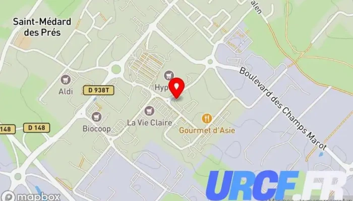 Pointp Fontenay Le Comte Carte - Fontenay-le-comte
