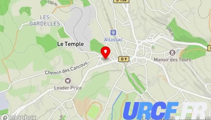 carte de PPSI Sagne Plâtrier.ère, Entrepreneur spécialisé dans l'isolation, Peintre en bâtiment à Allassac
