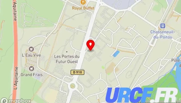 Saint Maclou -  Carte - Chasseneuil-du-poitou