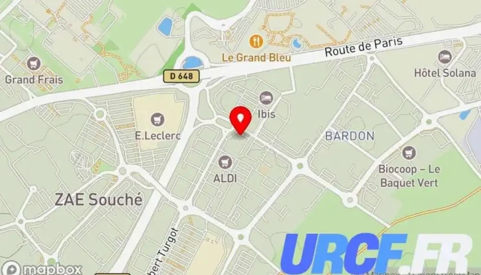 Saint Maclou -  Carte - Niort