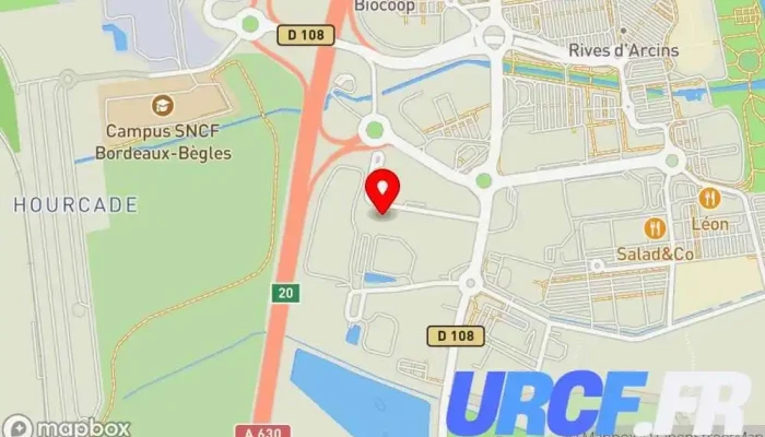 Wurth Proxishop Bordeaux Begles Carte - Bègles